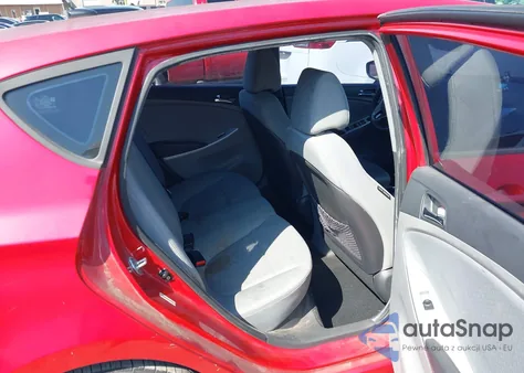 2012 Hyundai Accent Se z USA, uszkodzony, nr VIN KMHCU5AE1CU038046